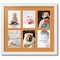 ArtToFrames Collage Photo Picture Frame with 6 - 5x7 inch Openings, Framed in White with Over 62 Mat Color Options and Plexi Glass (CSM-3966-2041)